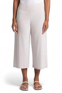 Sympli - SIDE SLIT WIDE CAPRI PANT