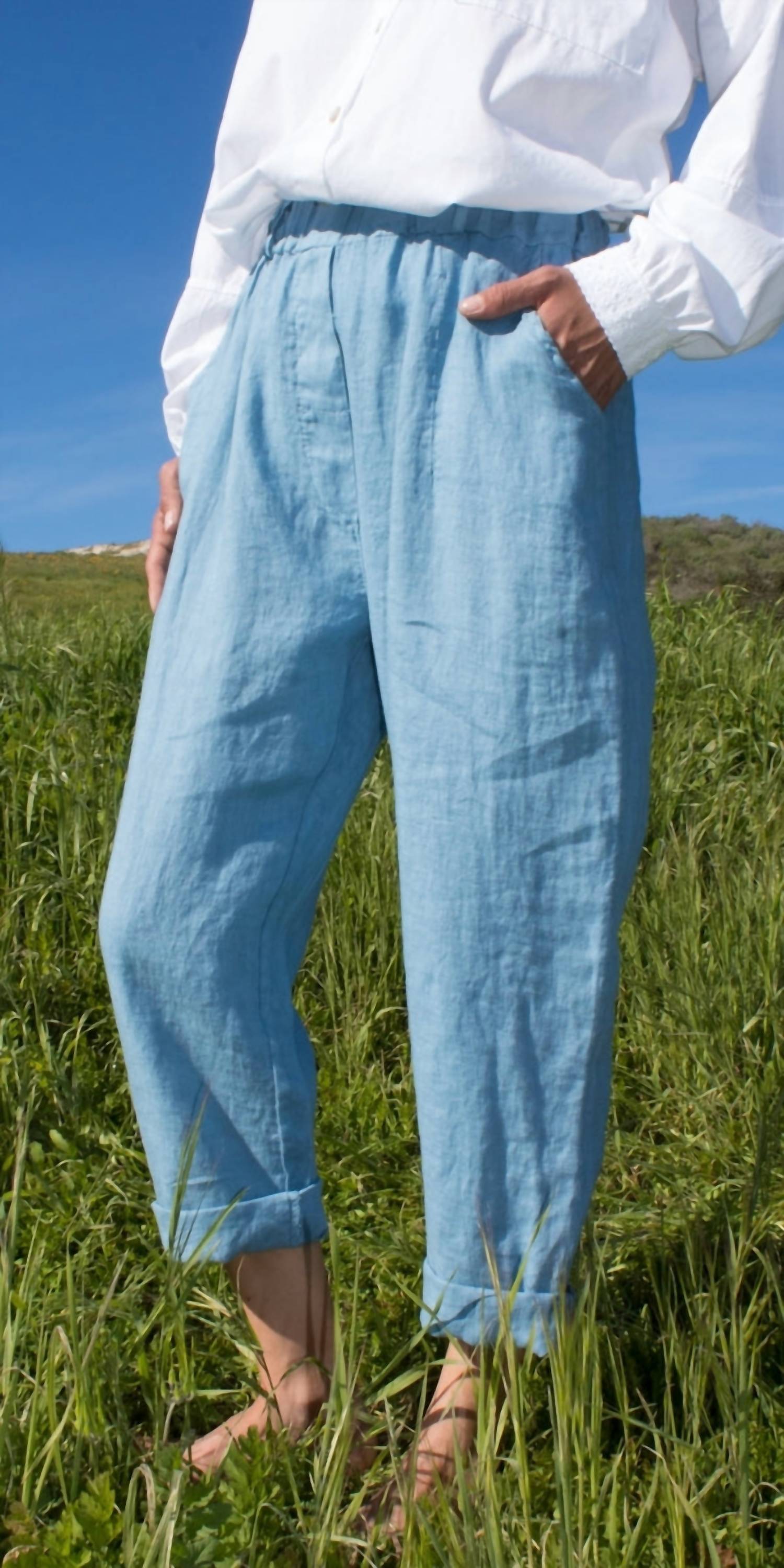 Gigi Moda - Vivace Linen Jogger