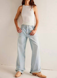 Free People - Palmer Cuffed Jeans