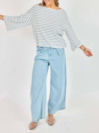 Sadie & Sage - Memento Striped Long Sleeve Top
