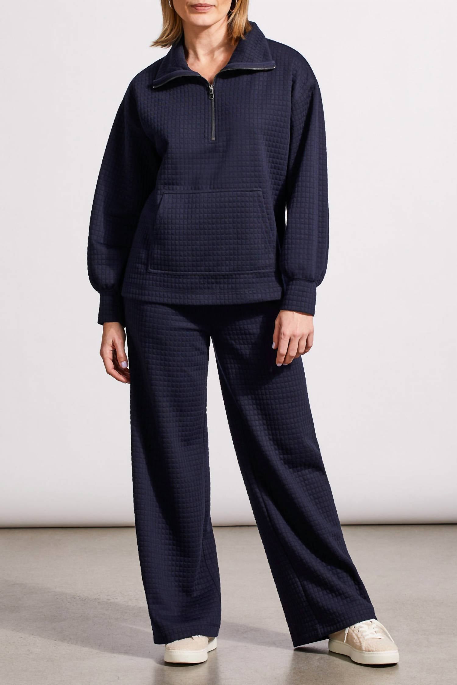 Tribal - Quilted Kangaroo Pocket Top