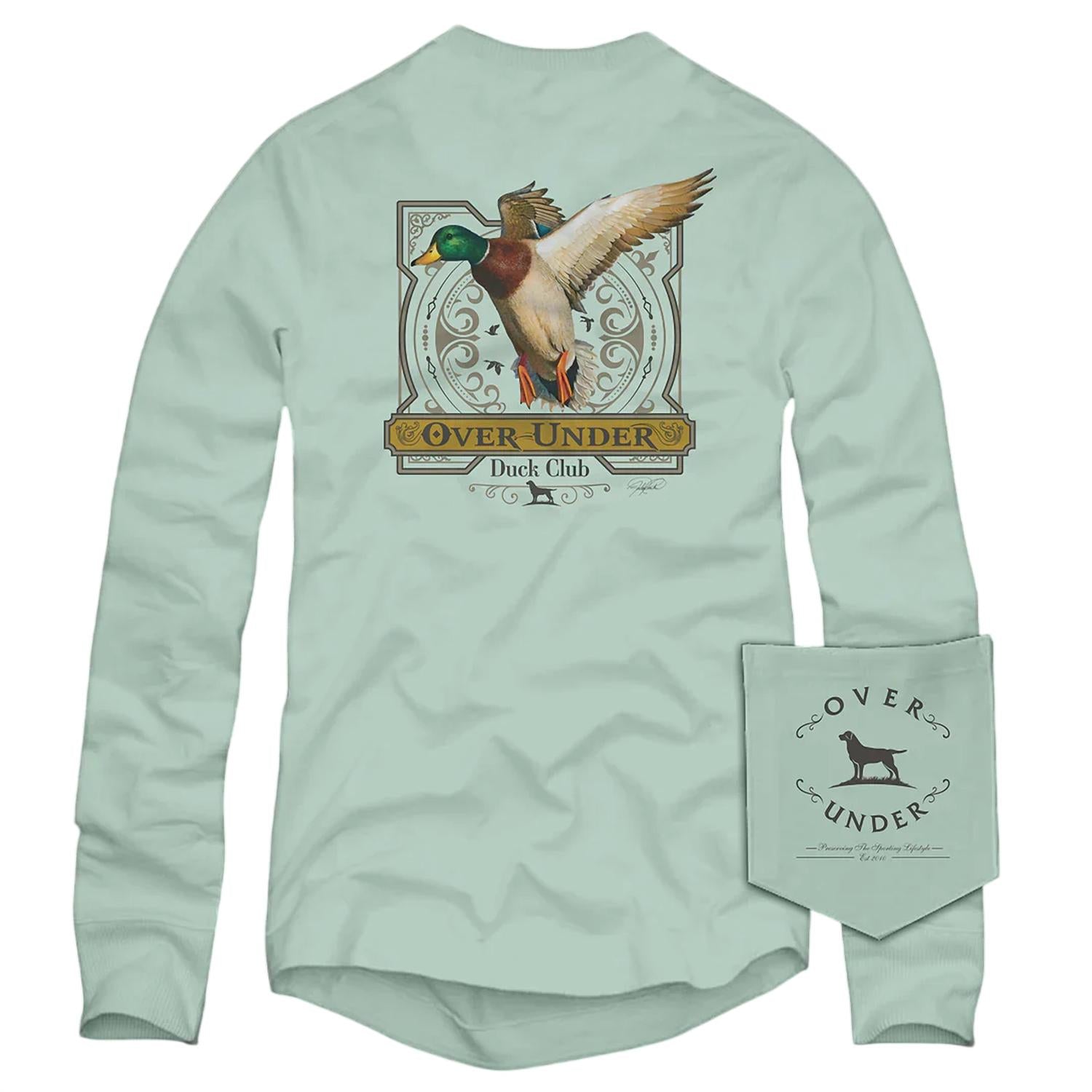 Over Under - Men's Duck Club Long Sleeve Tee