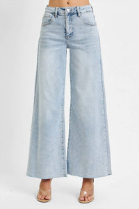 Risen - High Rise Wide Jeans