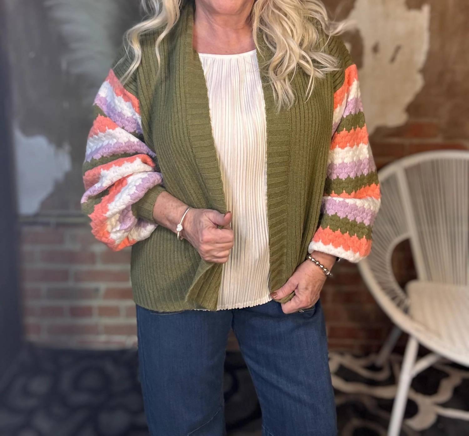 Mary Square - Pippa Cardigan