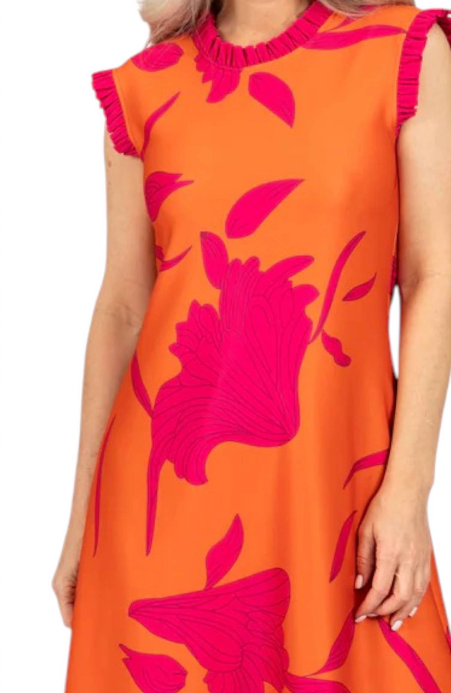 Scapa - Bold Sleeveless Midi Dress