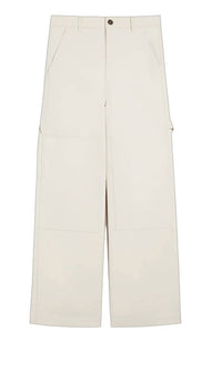 Weekend Max Mara Caronte Wide Leg Pants in ivory - women's pants - view 6