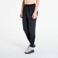 NIKE Dri-fit Mid-rise Running Pant in black black reflective silver - women's pants