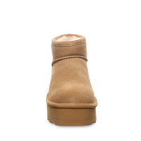 BEARPAW Women's Retro October Boot in beige - women's shoe - alternate view