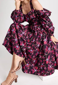 Ulla Johnson - Caprice Ruffled Floral Print Midi Dress