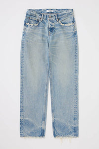 Moussy - Wildwood Low-rise Straight Jeans