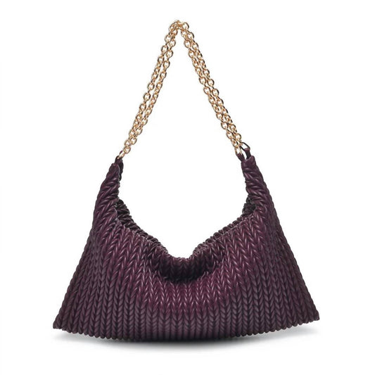 Urban Expressions - Women's Aurelia Woven Shoulder Bag