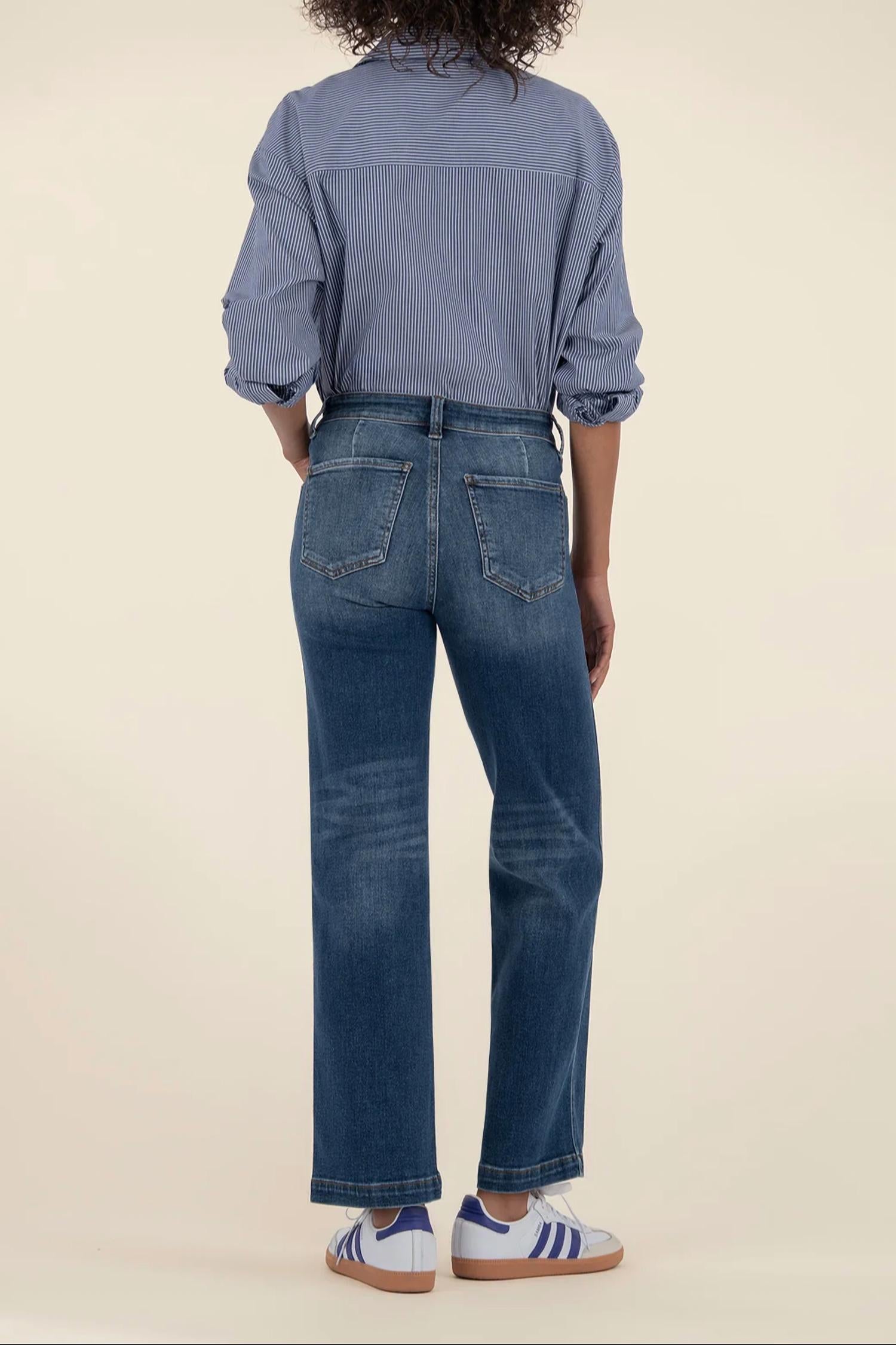 Kut From The Kloth - Pattie High Rise Straight Leg Jeans