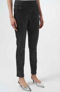 Joseph Ribkoff - Women's Slim Formal Geometric Trouser