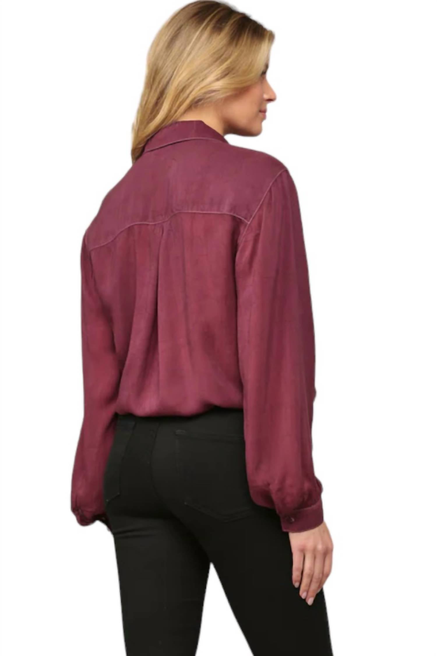 Maven West - Drawstring Cargo Shirt