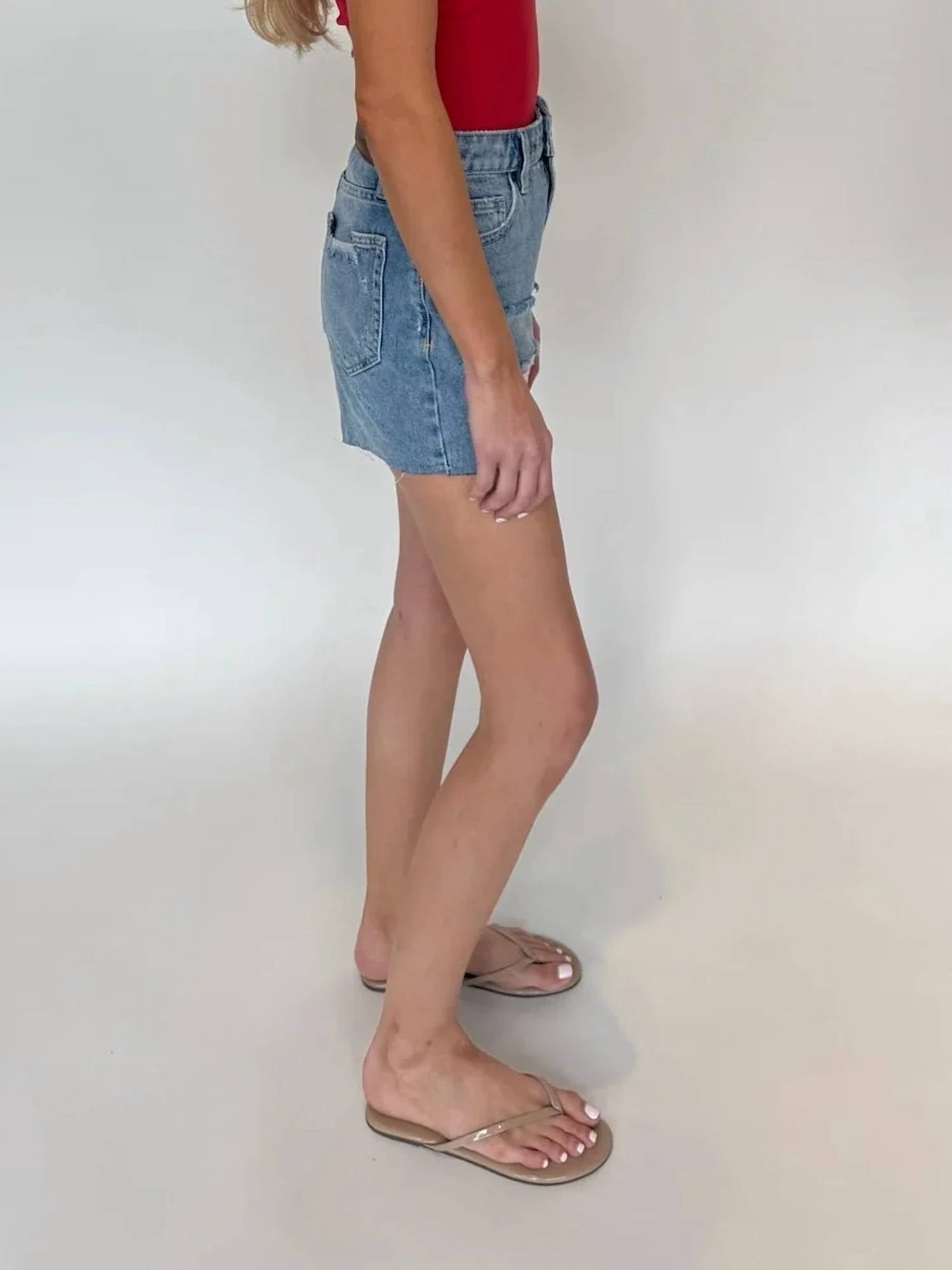 Hidden - Sofie Mom Shorts