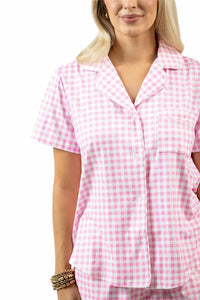 Katydid - Plaid Pajama Set