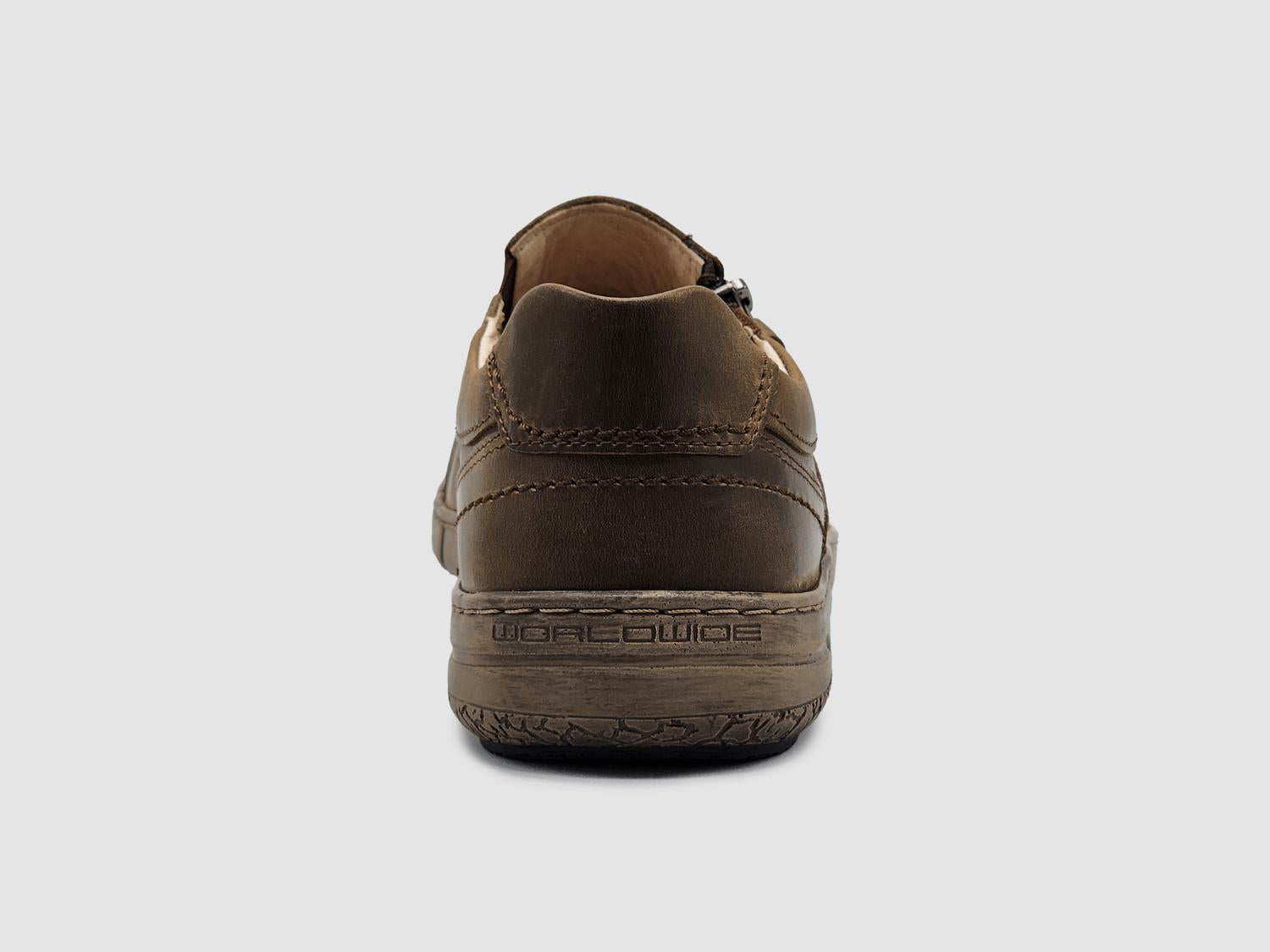 Kcr Group - Men's Everyday Zip-up Slip-on Leather Shoes