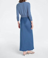 Favorite Daughter Cropped Rebecca Cardigan in river blue - women's cardigan - alternate view