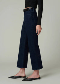 Joe'S Jeans - Blake High Rise Wide Leg Crop Jeans