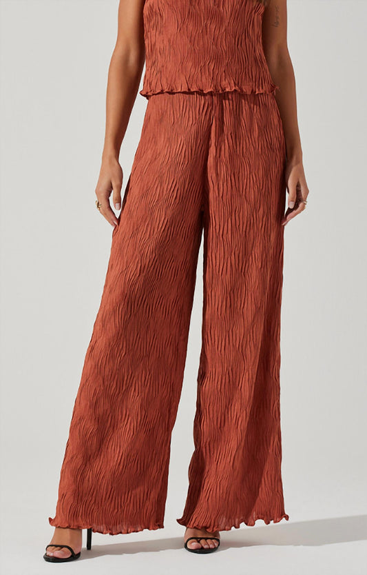 Janesa Rust Pant