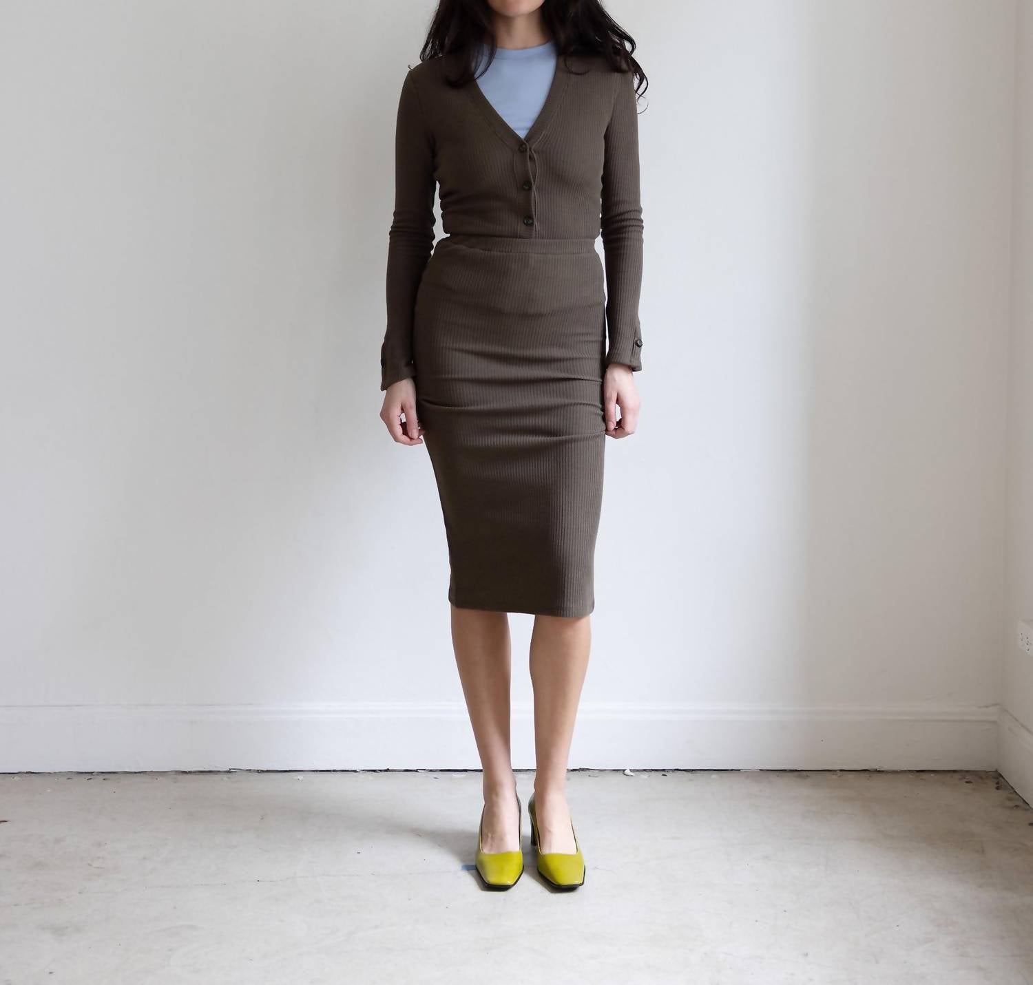 Pari Desai - Cassatt Ribbed Knit Cardigan