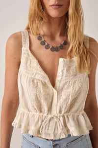 Maison Hotel - Constanza Lace Crop Top