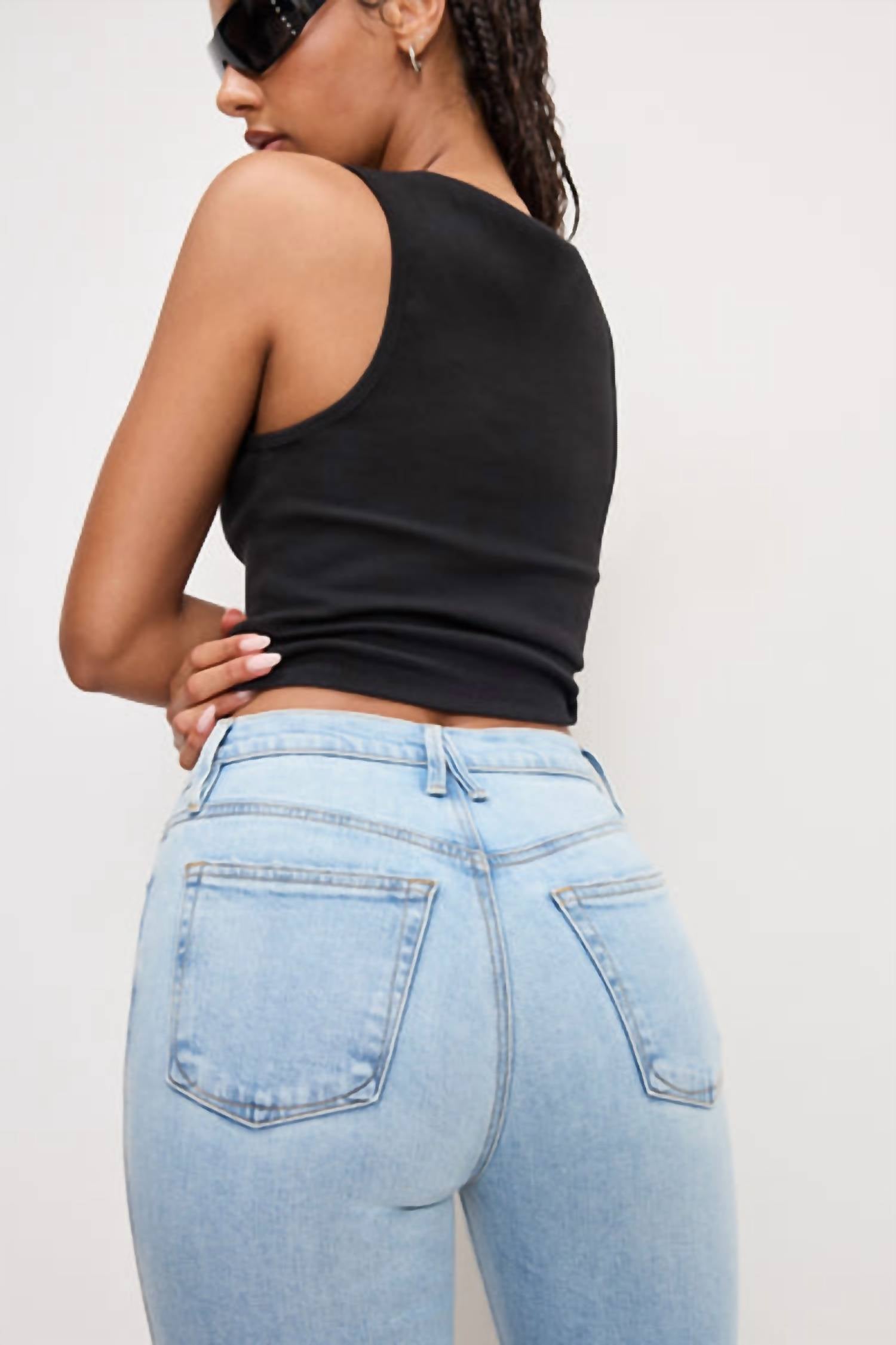 Good American - Standard Kick Flare Jeans