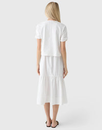 Brochu Walker Nice Dress in ivory - women's dress - detail view