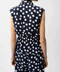 Joseph Ribkoff - Dot Wrap Blouse