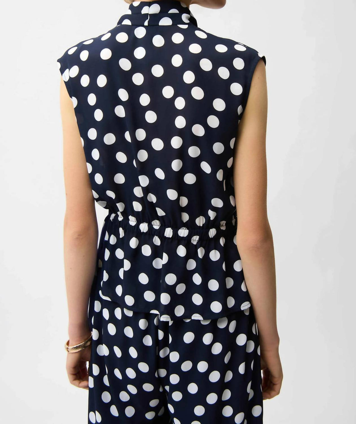 Joseph Ribkoff - Dot Wrap Blouse