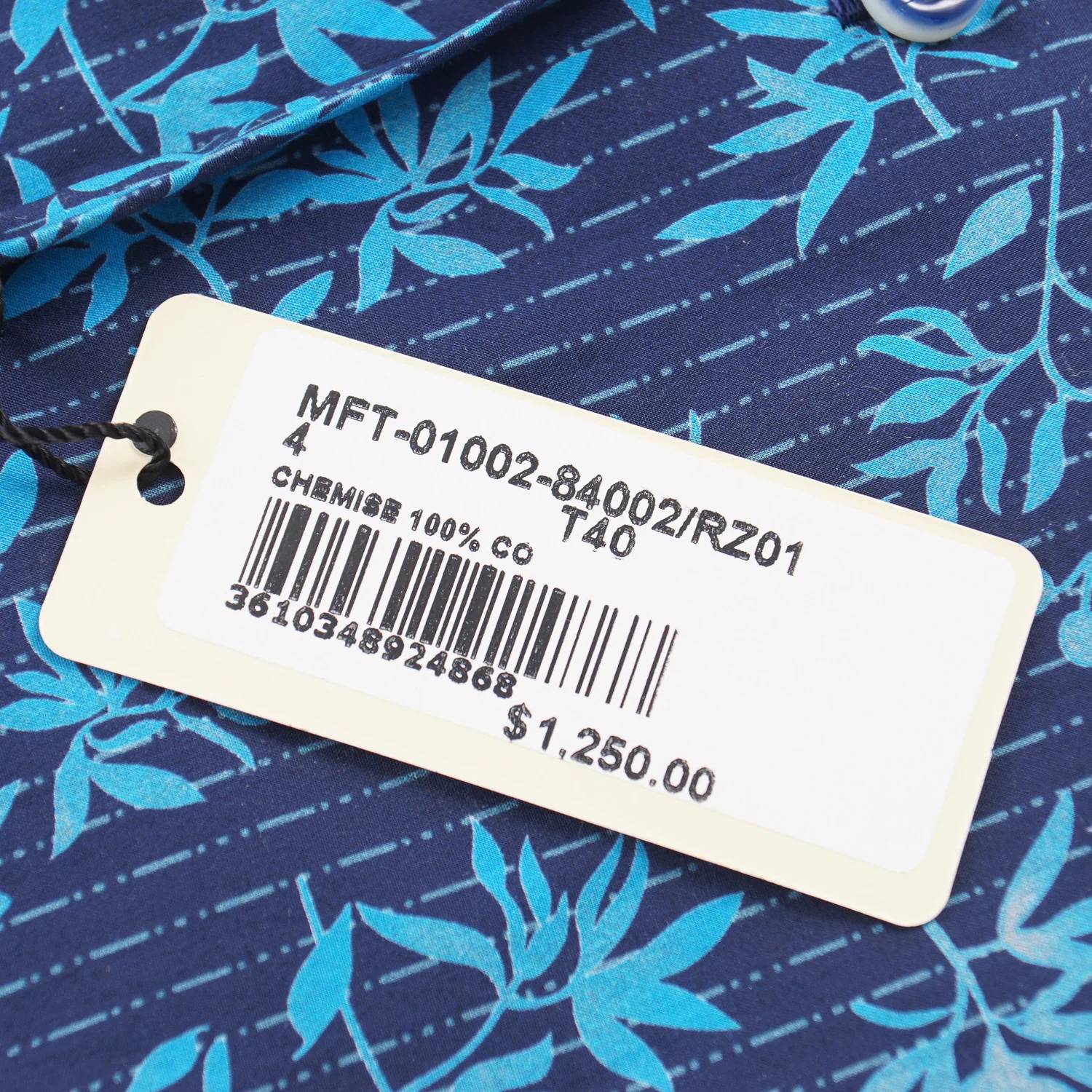 Zilli - Men's Tailored-fit Shirt With Floral Print