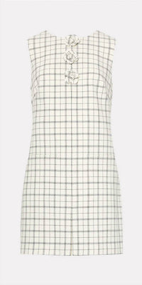 Milly - Saylor Plaid Mini Dress
