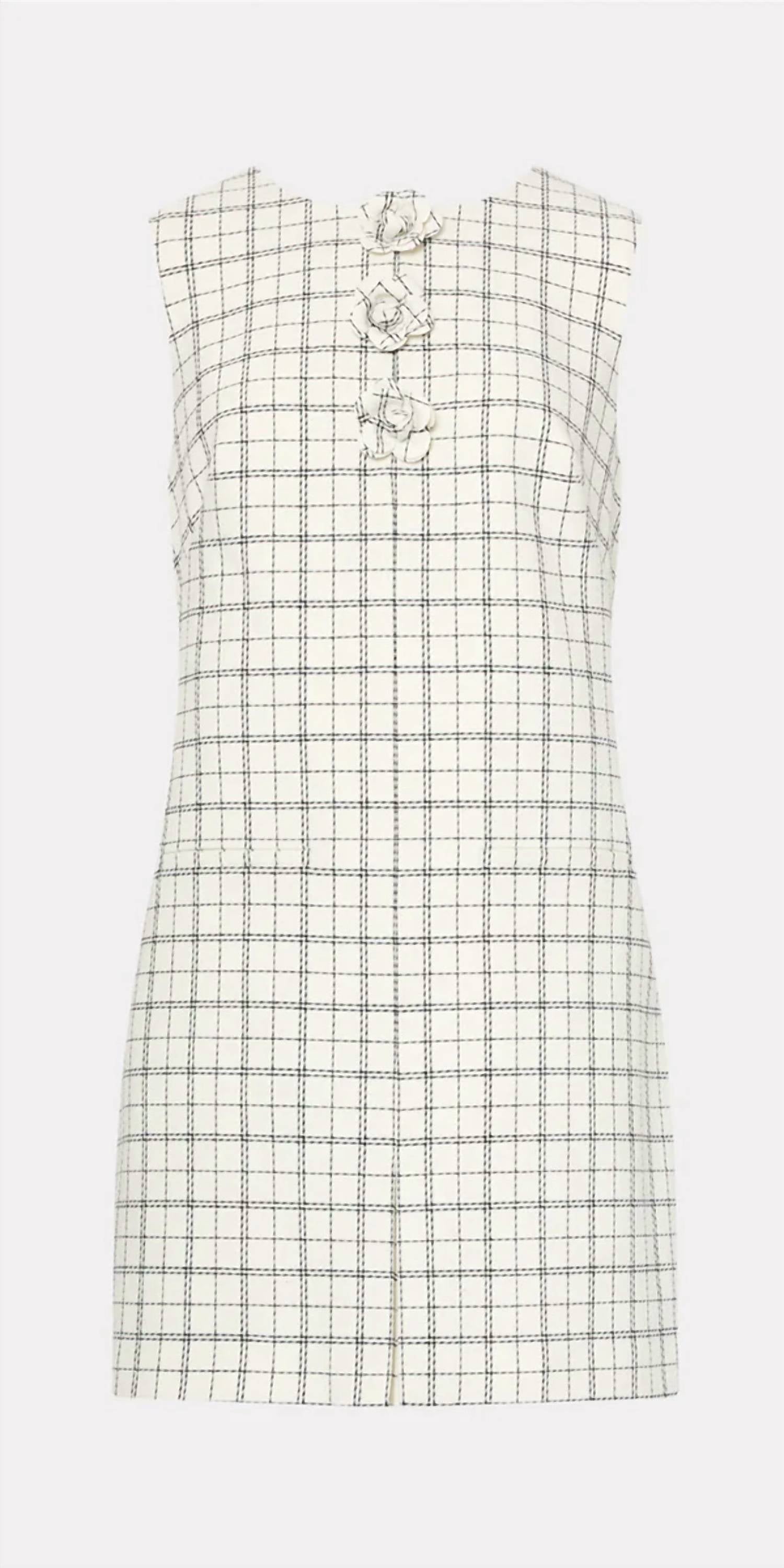 Milly - Saylor Plaid Mini Dress