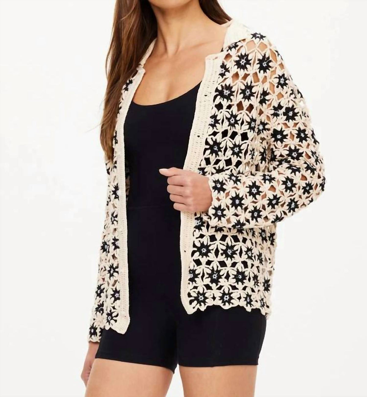 The Upside - Women's Luminary Malia Crochet Shirt