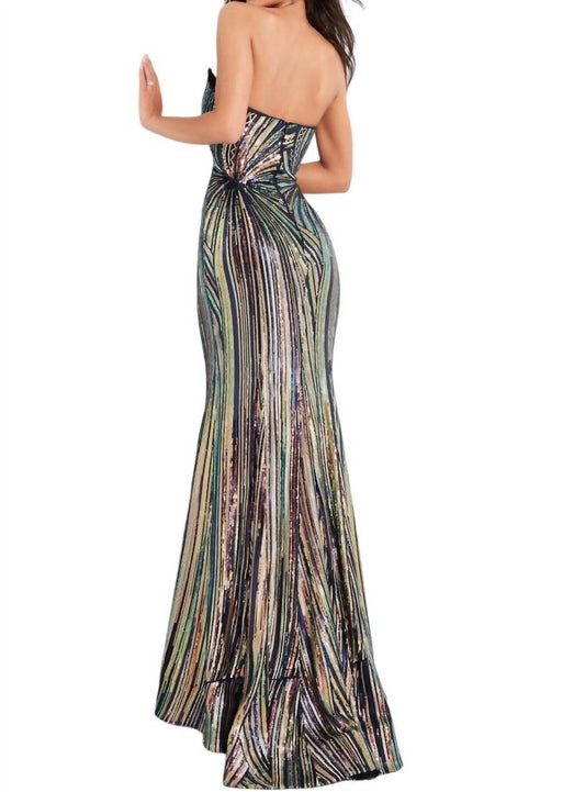 Jovani - Fit And Flare Prom Dress
