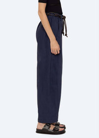 SEA Adele Sports Wear Pants in navy - women's pants - alternate view