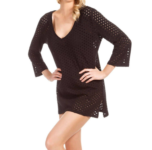 Eco Swim - Jacquard 3/4 Sleeve Tunic