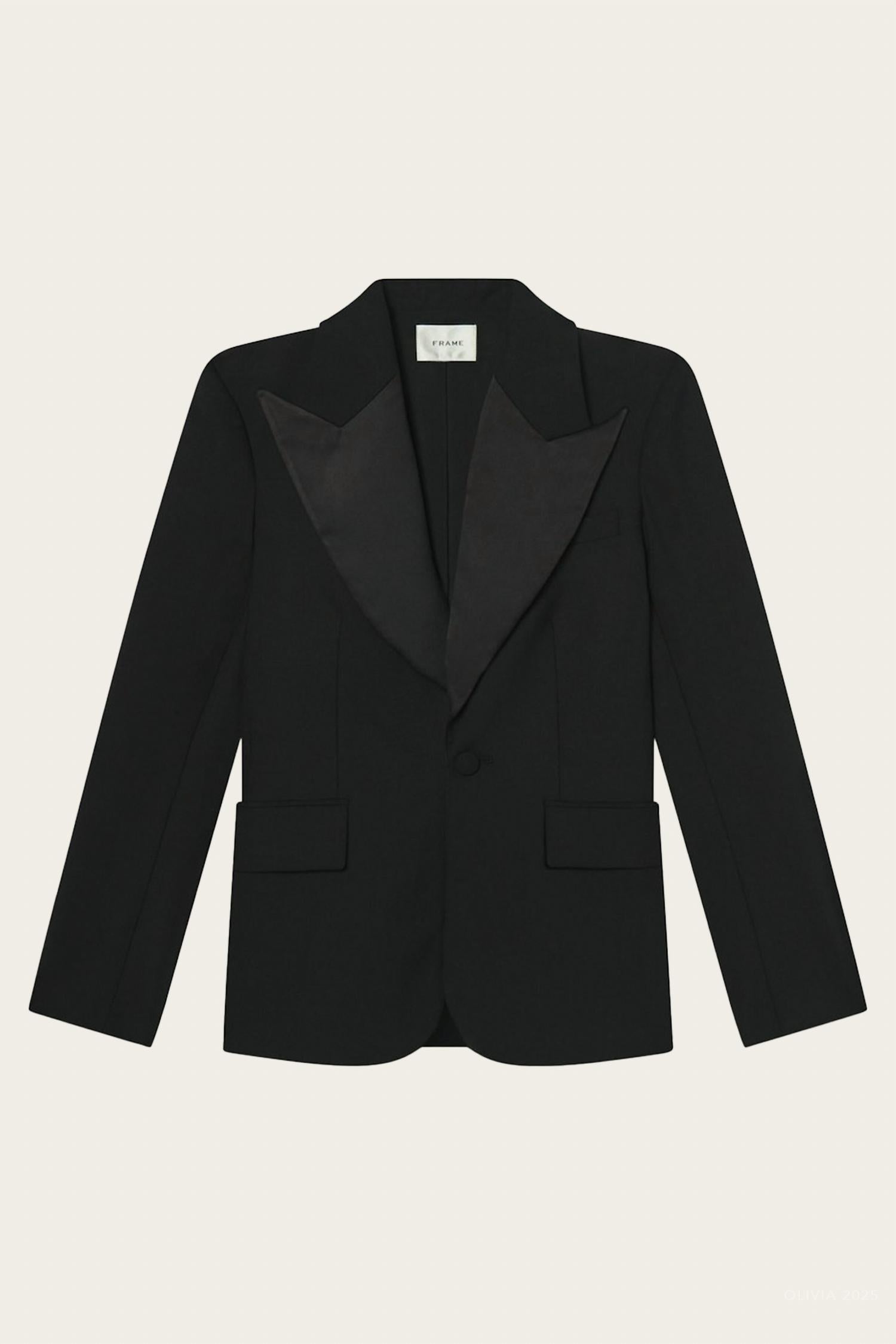 Frame - Peak Lapel Blazer