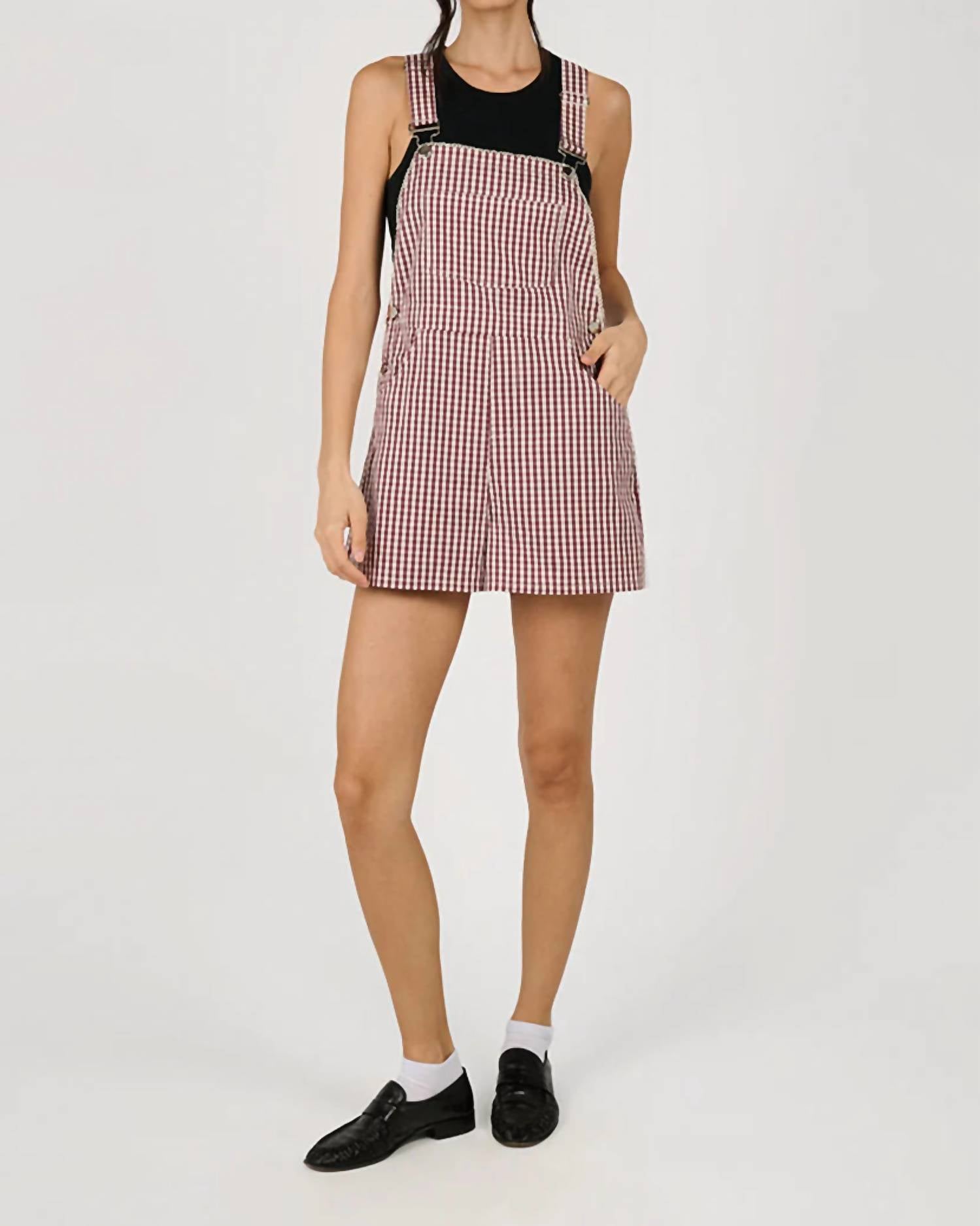 We Wore What - Basic Short Overall