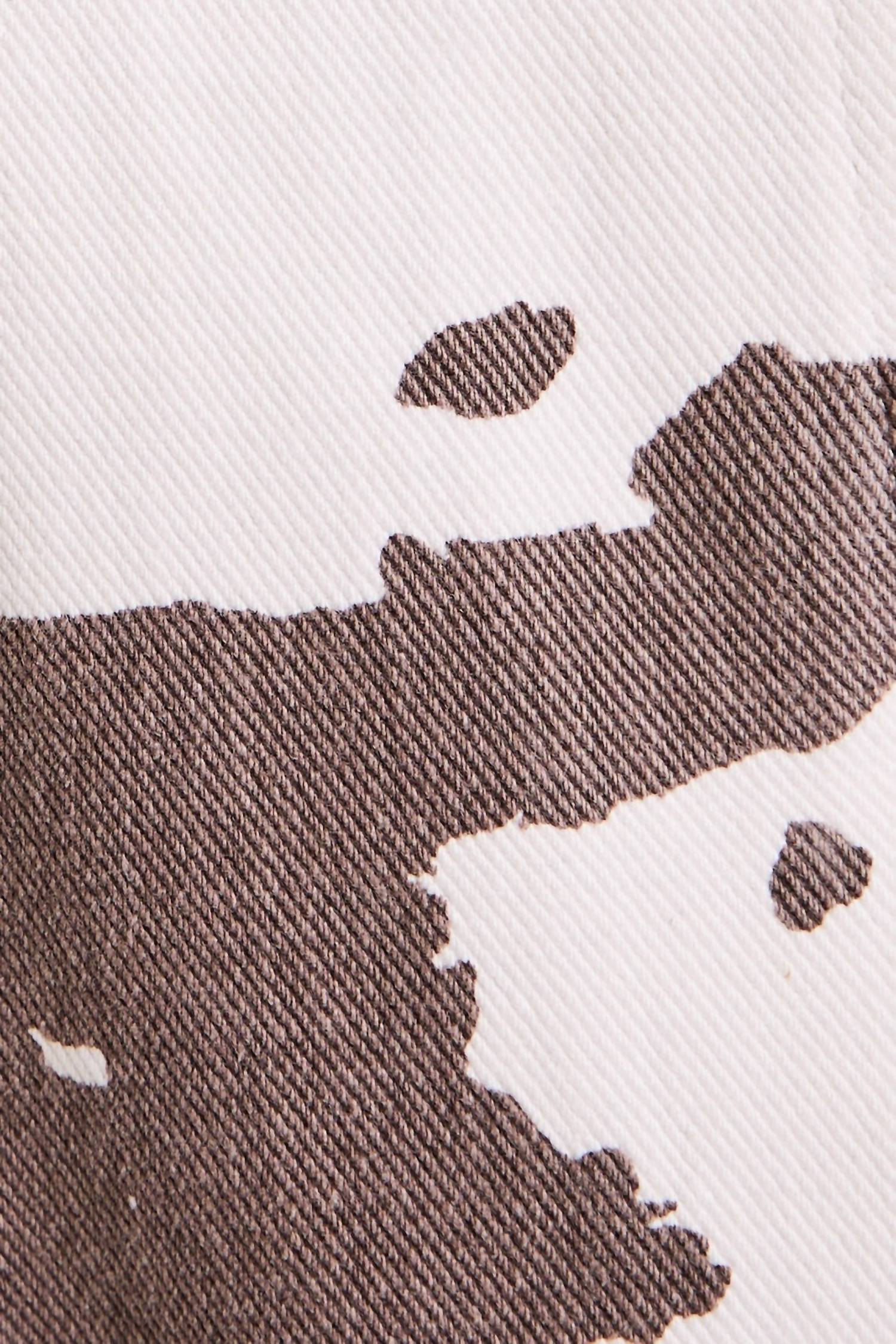 Le Lis - Bull Rider Cow Print Shorts