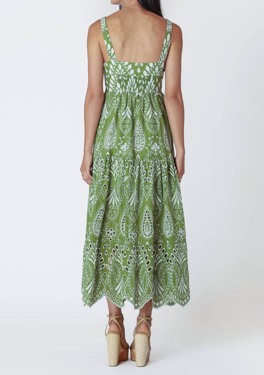 Dex - Embroidered Maxi Dress