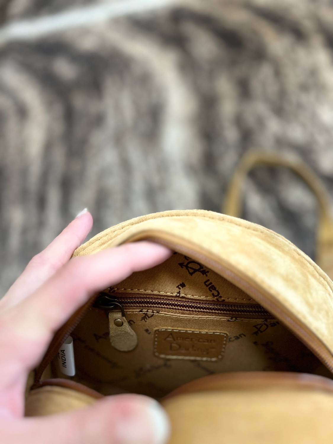 American Darling - Mini Boot Stitch Canteen Purse