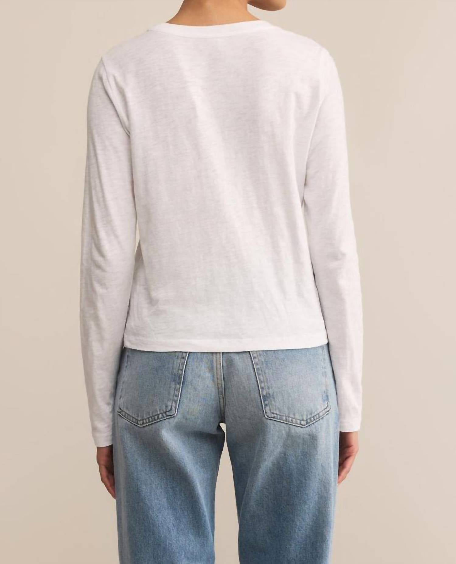 Z Supply - Modern Slub Long Sleeve Top