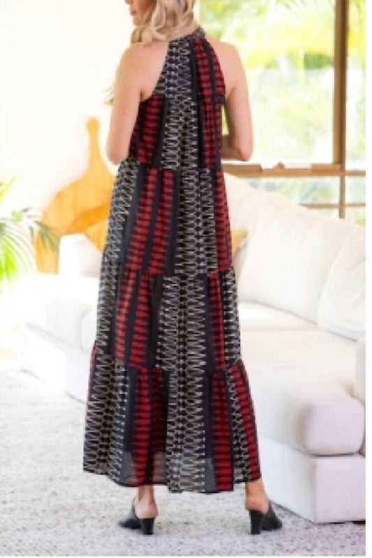 Cienna - Yindi Cotton Layered Maxi Dress