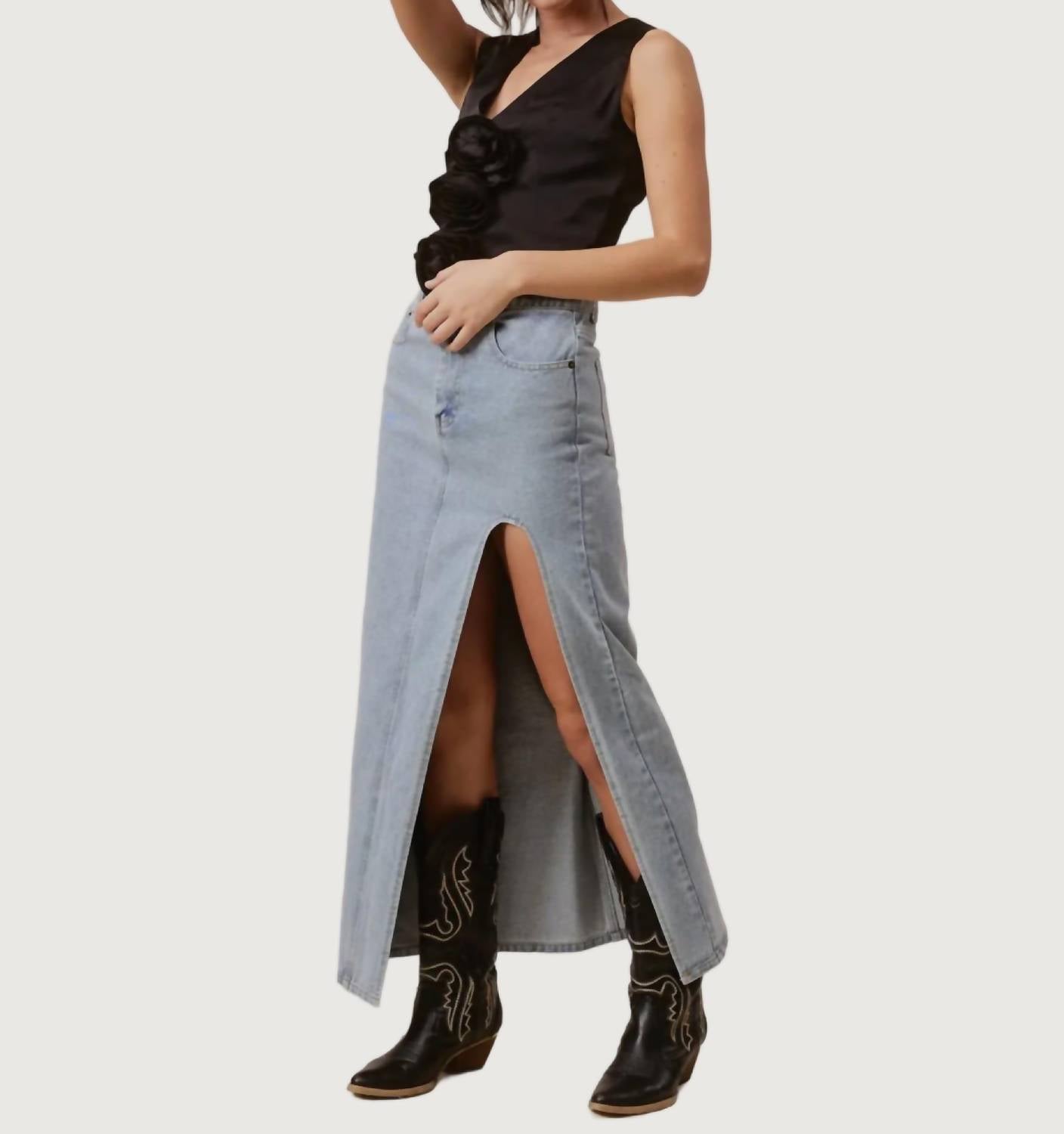Mimosa - Aspen Denim Skirt