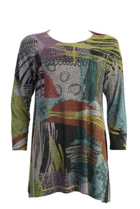 Jess & Jane - Women's Morocco Raglan Slinky Top