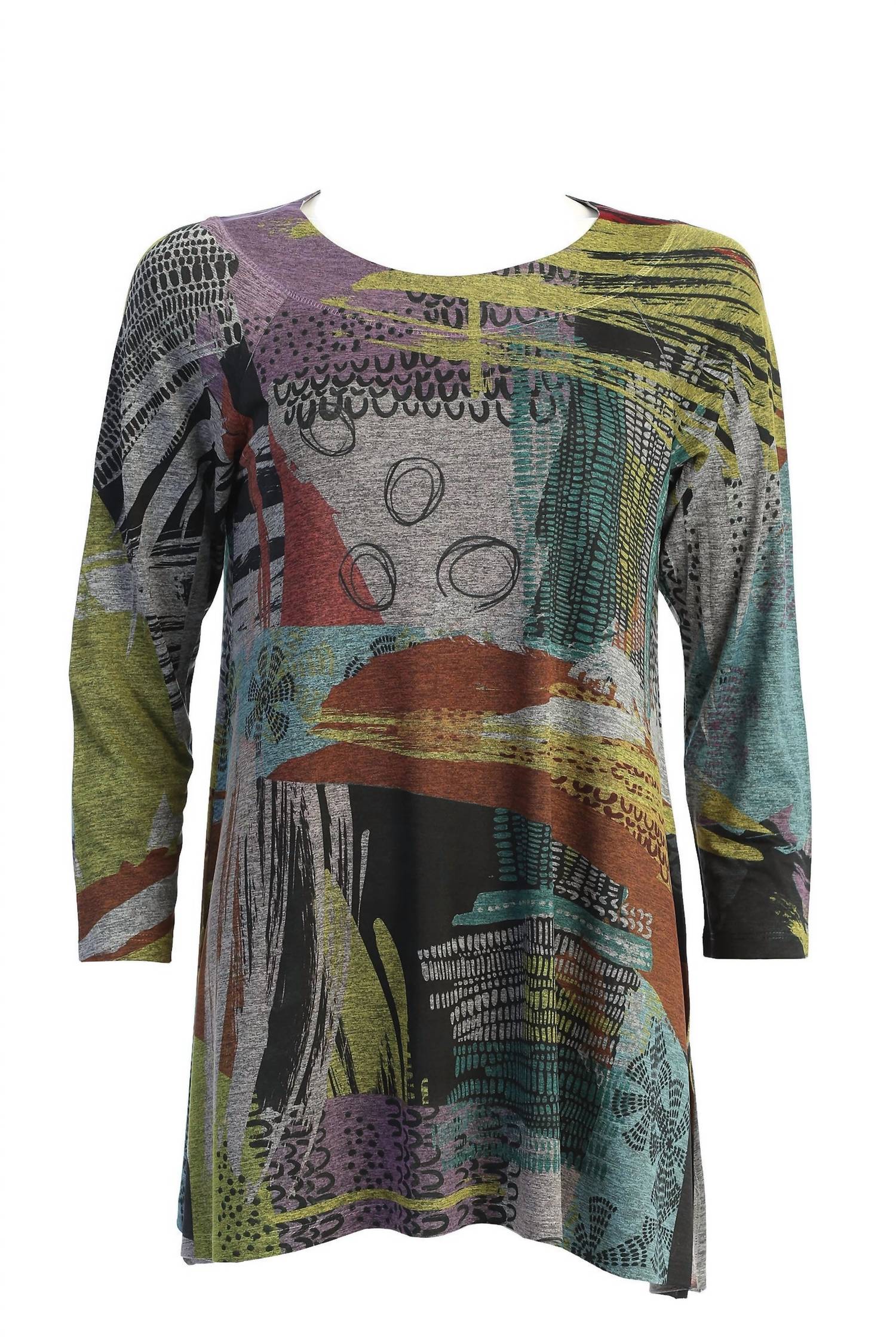 Jess & Jane - Women's Morocco Raglan Slinky Top