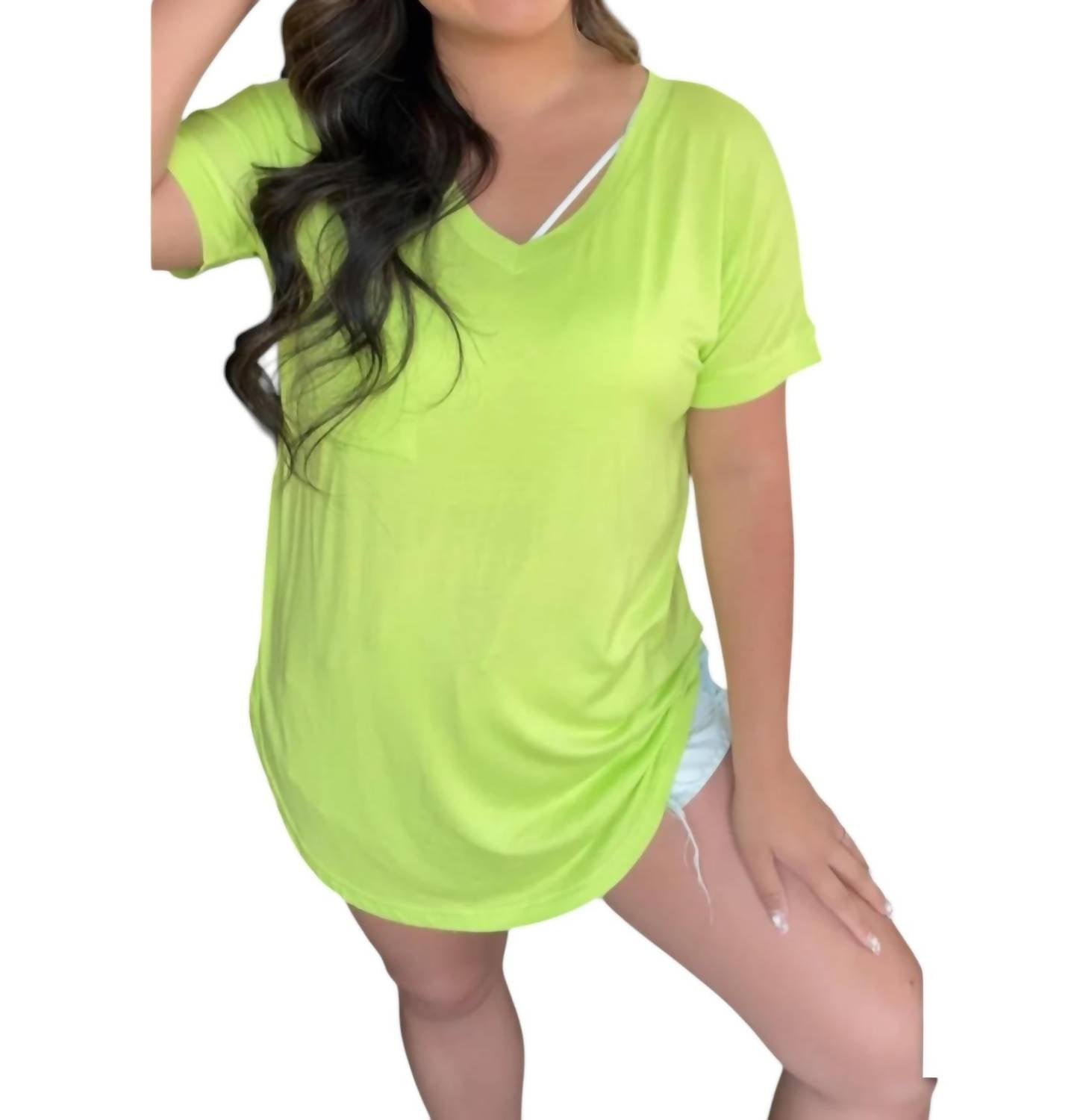 Jadyk - Celeste Pocket V Neck Tee