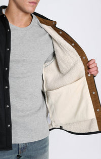 Jachs New York - Sherpa Bonded Waffle Snap Workshirt