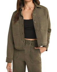 Z Supply - All Day Cropped Washed Jacket